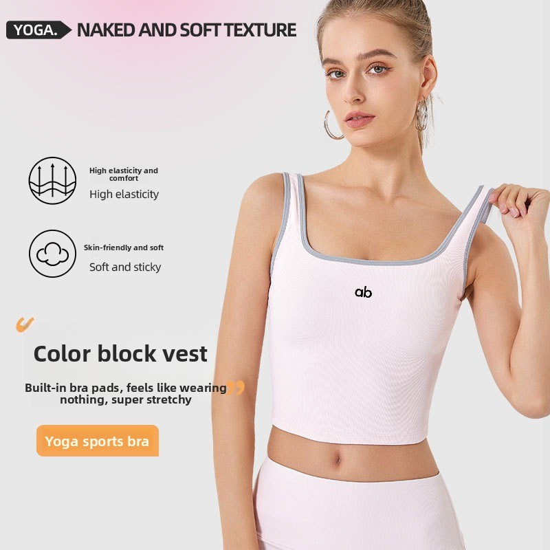 Underwire Bra Padded - Camiseta feminina de verão com alças