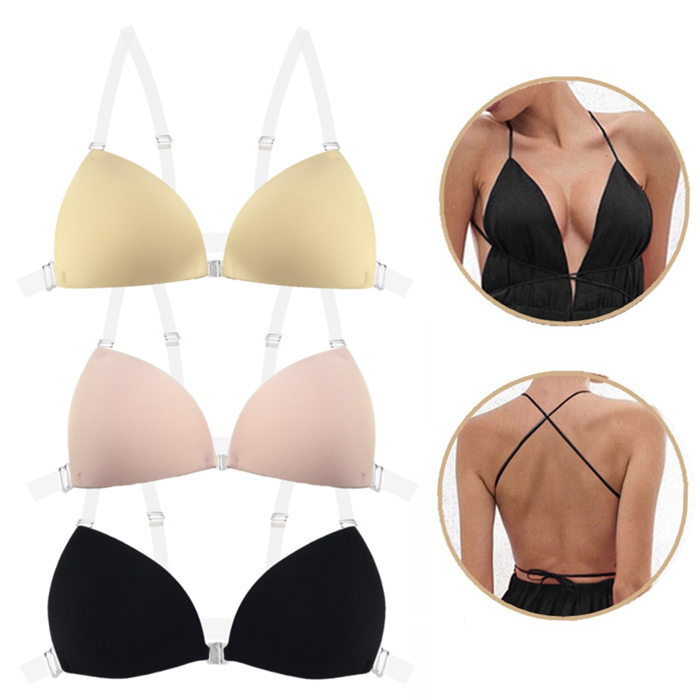 Push Up Bra Silicone - Sutiã Adesivo de Silicone para Mulheres,