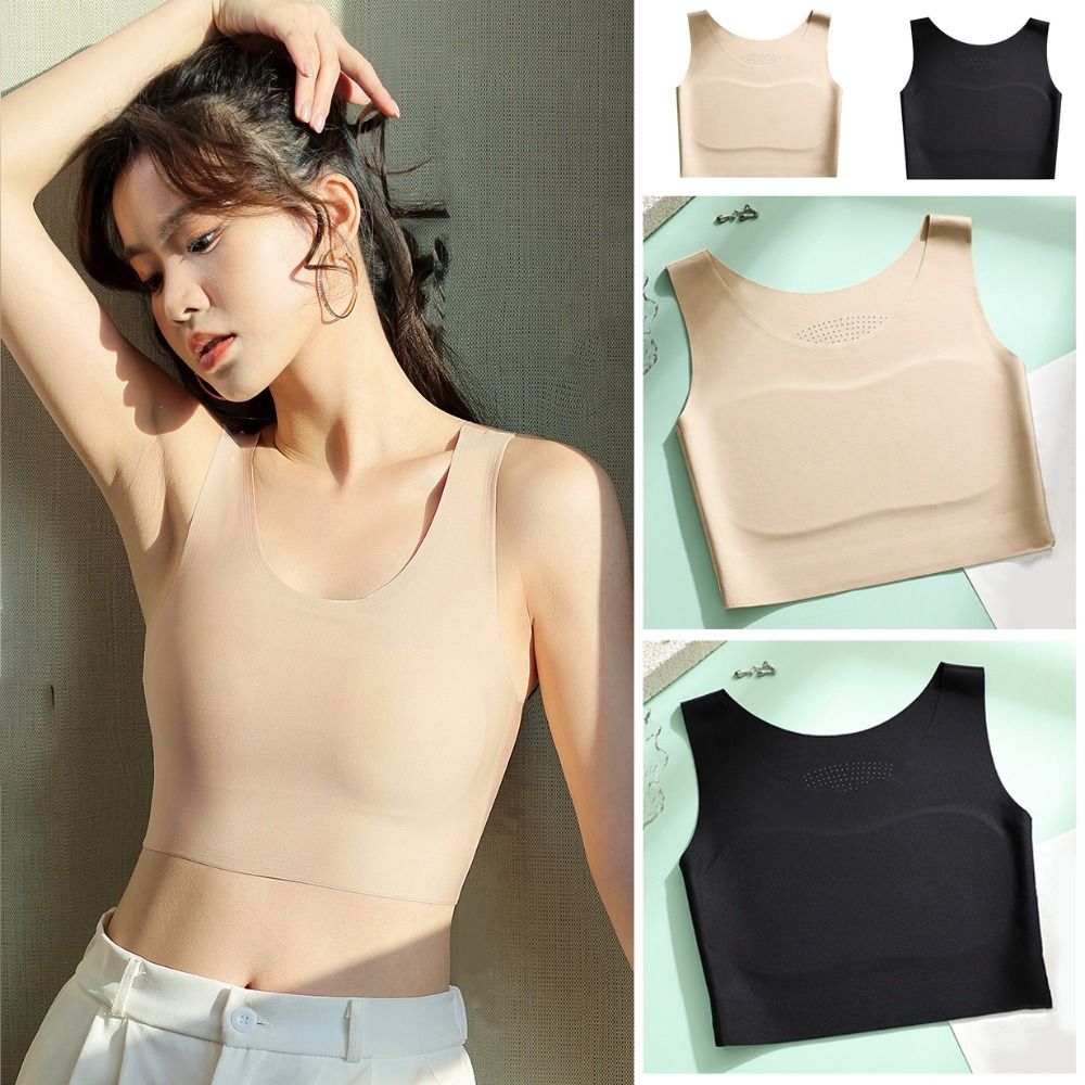 Sutiã Sem Costura de Seda Gela - Plunge Bra Push Up avaliação e preço