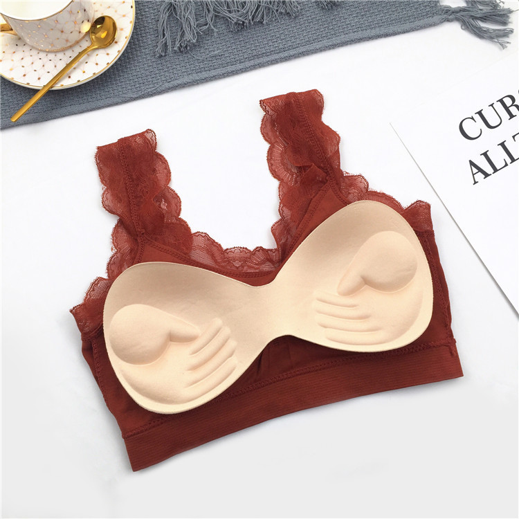 3D Sexy lace Lingerie Seamless - Sheer Bra Lace avaliação e preço