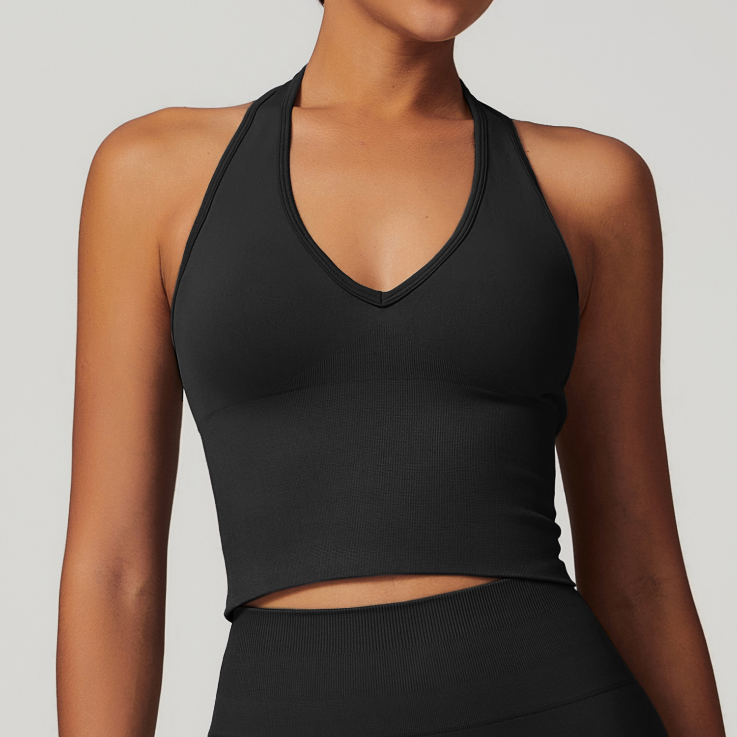Sutiã esportivo à prova de cho - Sports Bra Racerback avaliação e preço
